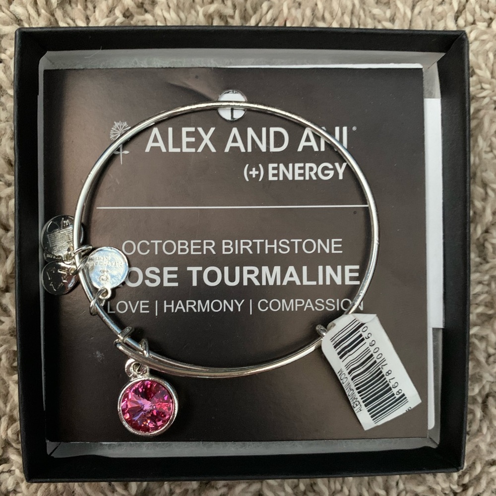 NEW WITH TAGS beautiful Alex&Ani birthstone bangle